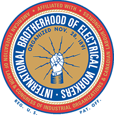 International Brotherhood of Electrical Workers (IBEW) seal
